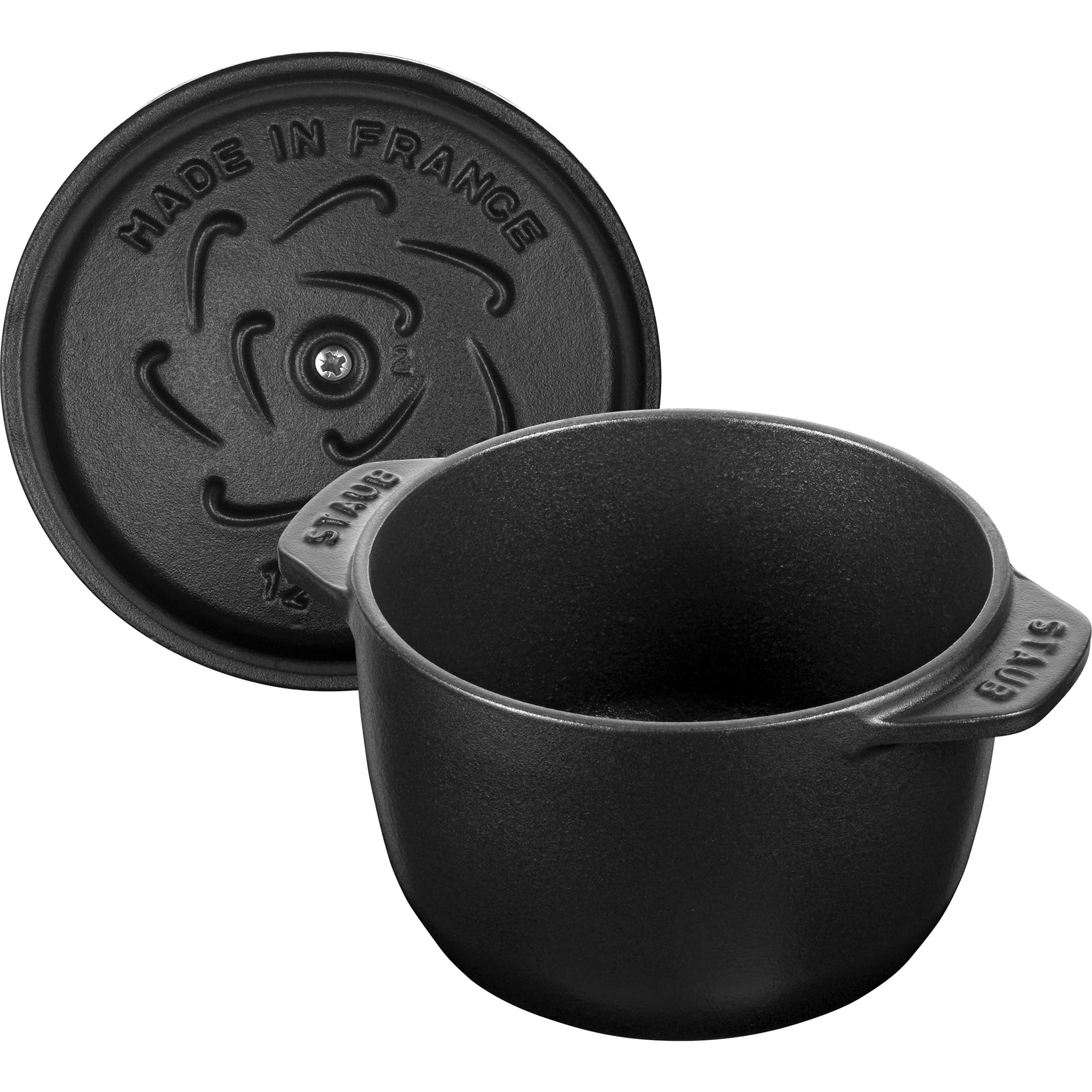 Amazon.com: Staub Cast Iron 0.75-qt Petite French Oven - Matte